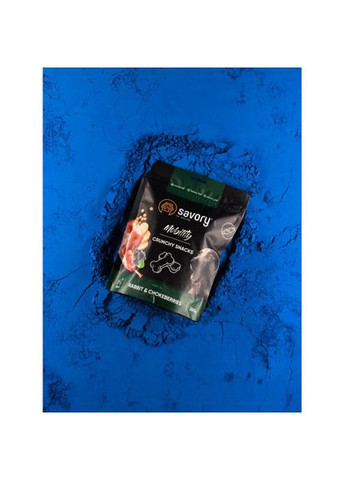 Хрустящие лакомства для здоровья костей и суставов собак, кролик и черноплодная рябина, 200 г (*) Savory (322591461)