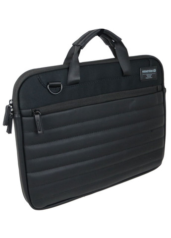 Ділова сумка для ноутбука 14 дюймів Essentiel B Чорна Essentials (297644358)