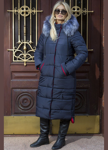 Синяя зимняя зимняя куртка barbara (01021-b-blue50) MioRichi