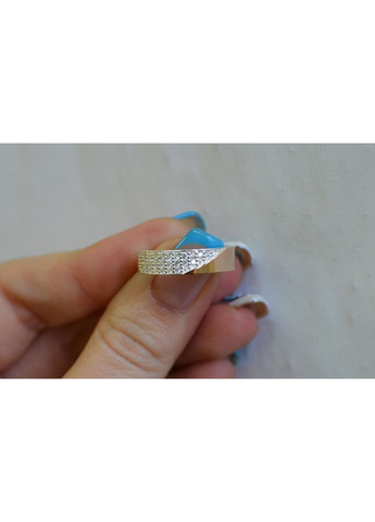 Кольцо из серебра с золотом Silver Style (367268307)