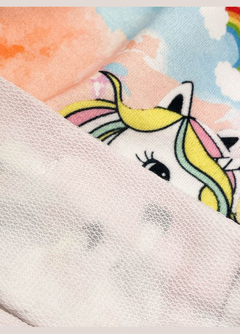 Жовта літня комплект футболка і шорти для дівчинки No Brand