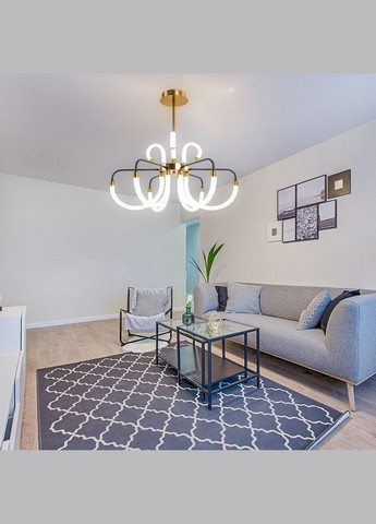 Світлодіодна акрилова люстра N 3909-6 87W Sirius (269792763)