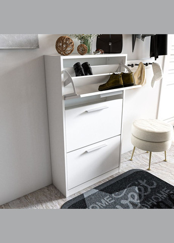 Тумба для обуви S21 Ш590/В1200/Г280 Антрацит MORELI (313859592)