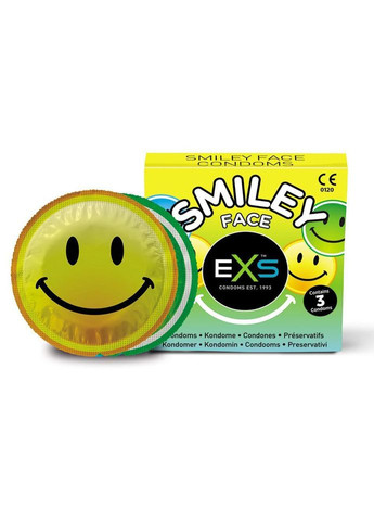 Презервативы Smiley Face 6 штук смайлик EXS (303883120)