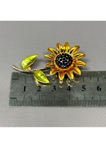 Брошка «Соняшник» метал Plus-plus (352751333)