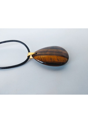 Кулон на шнурке из камня - тигровый глаз Aga (370792100)
