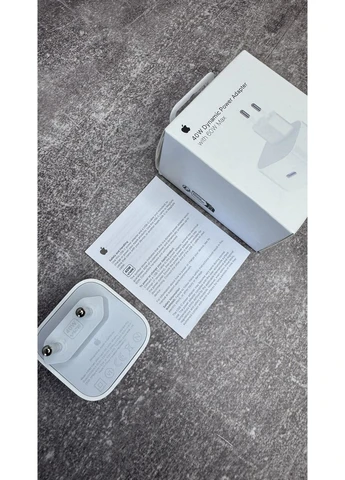 Адаптер 40W USB-C для iPhone Dynamic Power Adapter with 60W Max / Сетевое зарядное устройство Гарантия No Brand (392482486)