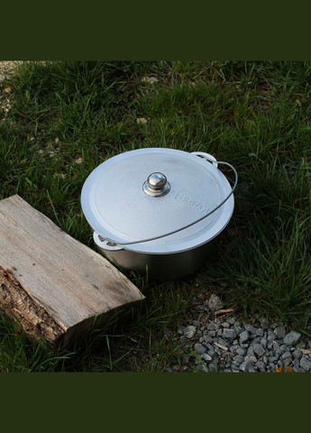 Казан Премиум алюминиевый 10 л SHOP PAN (324102506)