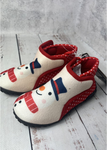 Красные тапочки детские красный (1071) Lupilu