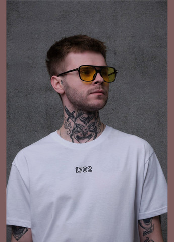 Біла чоловіча оверсайз футболка з принтом rick and morty white Without