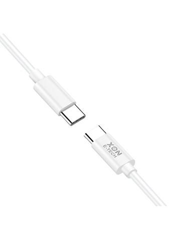 Кабель XON SmartCable Type-C - Type-C 60W 2м MaxCharge Білий (SC102C6W2W 685) XON E-Tech Кабель XON SmartCable Type-C - Type-C 60W 1м MaxCharge Білий (SC102C6W1W 678) (304422410)