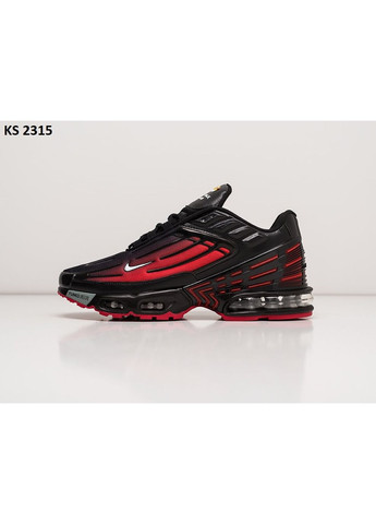 КРОСІВКИ ЖІНОЧІ NIKE AIR MAX PLUS III BLACK RED НАЙК АІР МАКС ТН ПЛЮС No Brand чорні демісезони (368887600)
