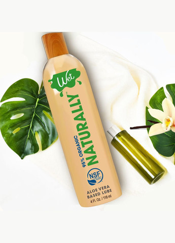 Лубрикант органический на основе алое NATURALLY, 118 мл Wet (303884101)