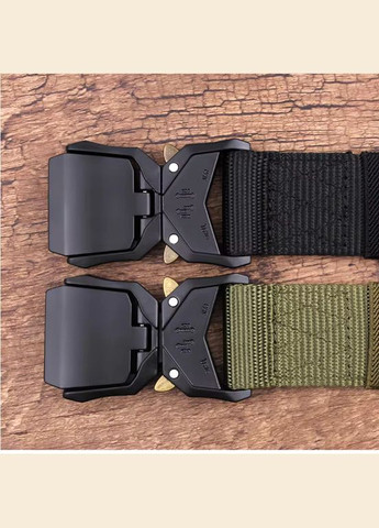 Ремінь військовий з покращеною пряжкою "King Cobra" Solve (305743406)