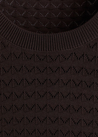 Коричневая футболка H&M