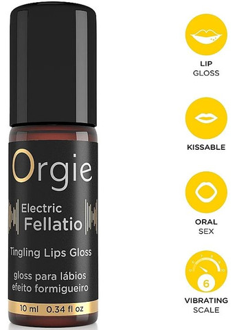 Блеск для губ с вибрацией «SEXY VIBE», 15 мл Orgie (303892355)