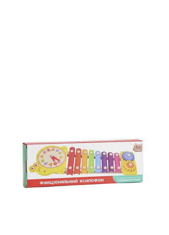 Ксилофон Часы цвет разноцветный ЦБ-00260878 Fun Game (302293624)