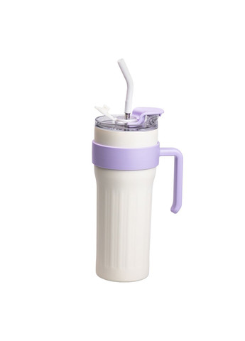 Термокружка Big Mac 1,2 л с трубочкой и двойным открыванием, белый Yiwu HP-14-24W No Brand (363978517)