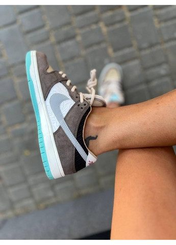 Белые демисезонные кроссовки мужские nike sb dunk low pro big money savings найк сб данк No Brand