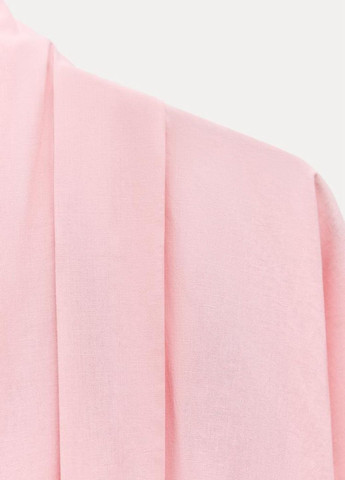 Светло-розовое праздничный, коктейльное, повседневный, вечернее, кэжуал, деловое, пляжное платье Zara