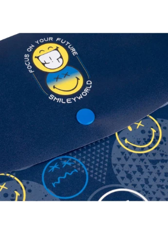 Папка-конверт Smiley World на кнопке А4 (492195) Yes (386688603)