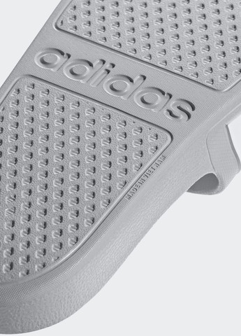 Серые спортивные шлепанцы adilette aqua adidas
