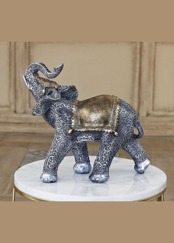 Статуэтка Слон серебро 30 см (СП107 цв) Гранд Презент (282743522)