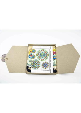 Набор для вышивки нитками " Ловец снов " оберег Embroidery мулине на деревянной основе заготовка из фанеры No Brand (333165987)