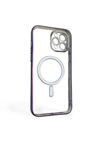 Чохол для iPhone 12 Pro Max з лінзами на камері з MagSafe на айфон 12 про макс фіолетовий Apple (366389039)