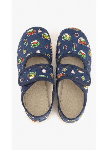 Капці для хлопчика 0222 Сині машинки shop (2000999313530) Берегиня (362576736)
