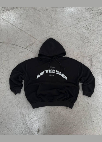 Костюм жіночій - двійка, на флісі з капюшоном, oversize JUGO Simple № 349 (315885779)