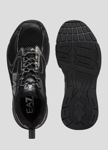 Черные всесезонные кроссовки Emporio Armani