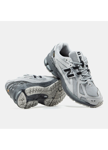 Серые демисезонные кроссовки мужские new balance 1906r grey black cordura | нью беланс 1906 кордура серые No Brand