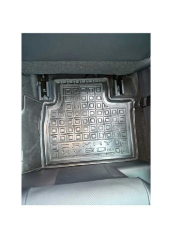 Коврики в салон для Toyota (XV80) (2024) (ДВЗ) MOD,, Чёрные Avto-Gumm Camry (382118134)