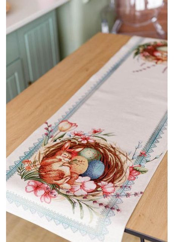 Пасхальная дорожка Злагода 40х140 см Разноцветный (8330) Прованс (367179943)