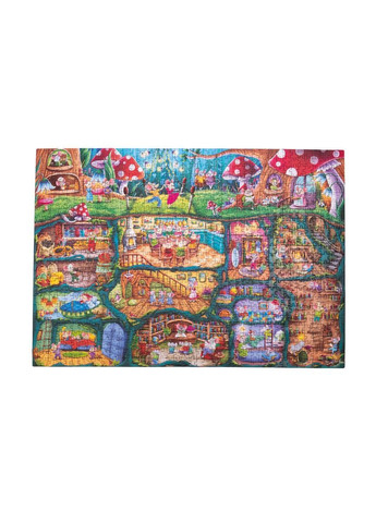 Пазли De.tail. Будиночок мишенят. 1000 деталей DT1000-15 - творча гра для сім'ї Vladi toys (366861734)