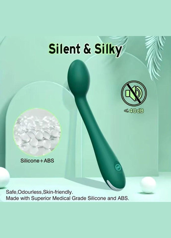 Вибратор точки джи 12 режимов вибрации черный, массажер с анатомической формой No Brand (313241147)