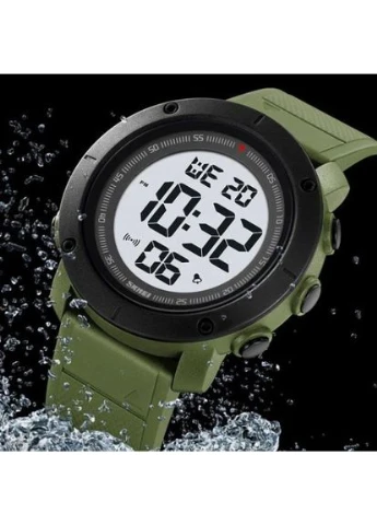 Мужские часы 2122 Army Green Skmei (341324529)