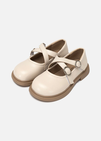 Туфлі на пласкій підошві для дівчинки колір молочний CB-00251093 Tom.M (316695778)