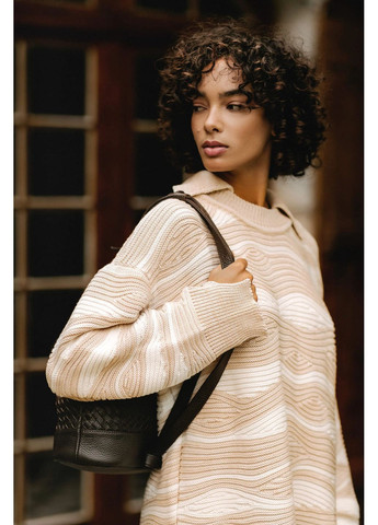 Бежевий демісезонний светр туніка Sage Светр-сукня "Ван гог"