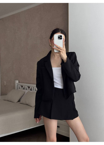 Жіночий костюм з піджаком і спідницею-шортами Україна (352769264)