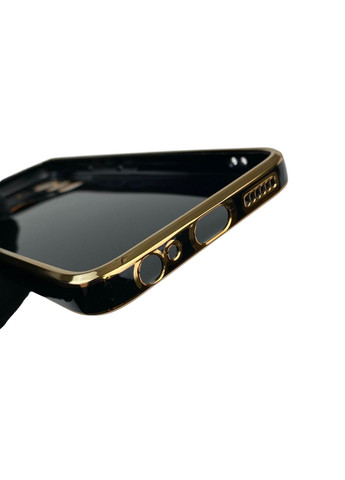 Чехол для POP 5 LTE BD4i с кольцом-подставкой с золотой окантовкой на техно поп 5 лте черный gs1 Tecno (366232158)