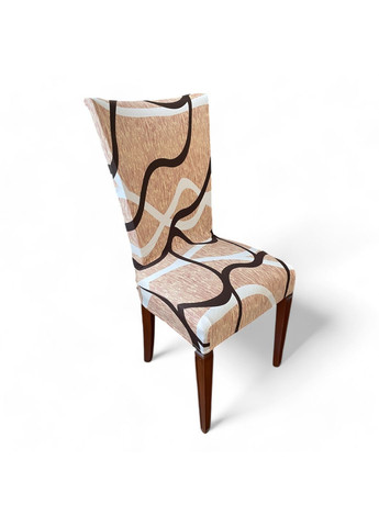 Чохол на стілець універсальний трикотажний 011 Love You (306459251)