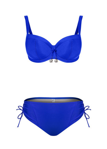 Синій демісезонний купальник роздільний (бюстгальтер,трусики) Etna