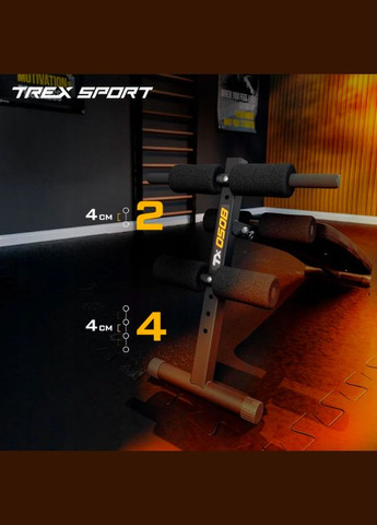 Скамейка тренировочная TX050B для пресса TREX Sport (311949254)