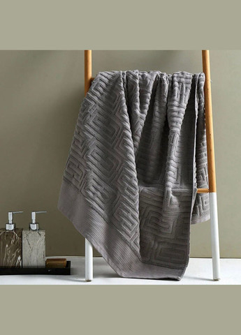 Haбор 2в1 банных полотенец 140х70 No Brand комбинированный