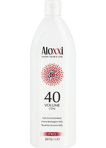 Крем-окислювач для волосся, 12% 40Volume Creme Developer * 1000ml (1378559-16192353) Aloxxi (368899017)