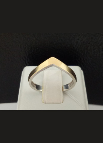 Срібне кільце з позолотою. 12088Р Лазурит (296595015)