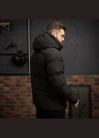 Черная куртка утепленная мужская motti dsnfor м 9807 No Brand