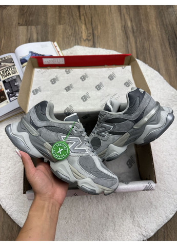Серые демисезонные кроссовки мужские new balance 9060 grey нью беланс 9060 No Brand